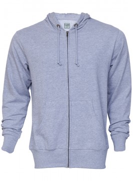 Mens Front Zipper Hood 