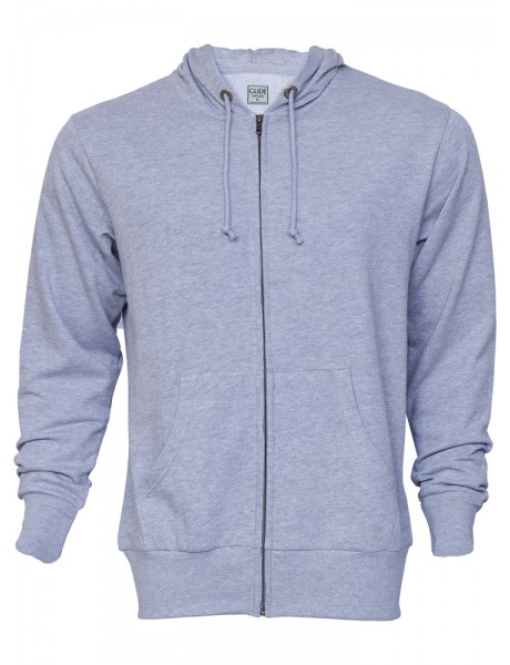 Mens Front Zipper Hood 