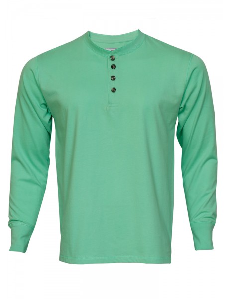 Mens Long Sleeve Henley