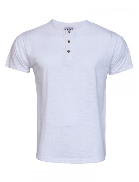 Mens Short Sleeve Henley