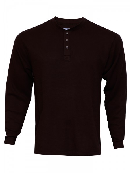 Mens L/S Henley