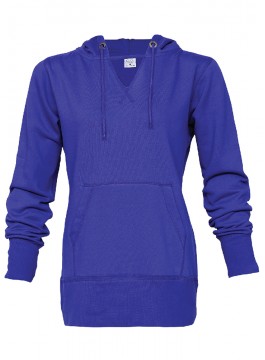 Women Pullover Hood with front V