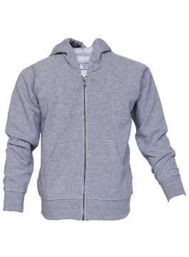 Youth Raglan Sleeve Front Zipper Hood