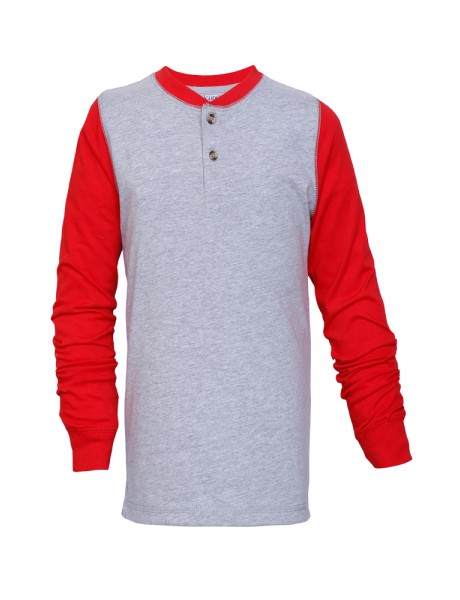 Youth Long Sleeve with contrast front Pocket Crew Neck Tee Youth Long Sleeve with contrast front Pocket Crew Neck Tee